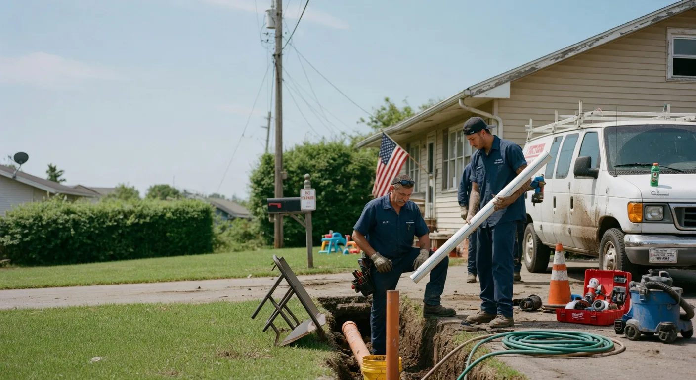 Drain Cleaning in Drumright, OK near me